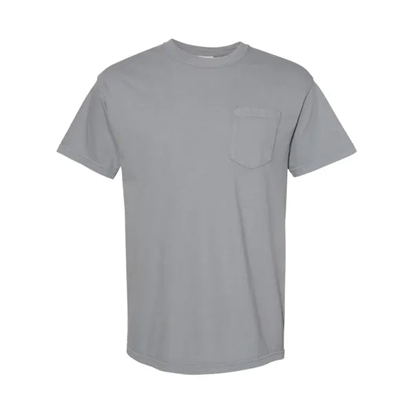 Heavyweight Ring Spun Pocket Tee