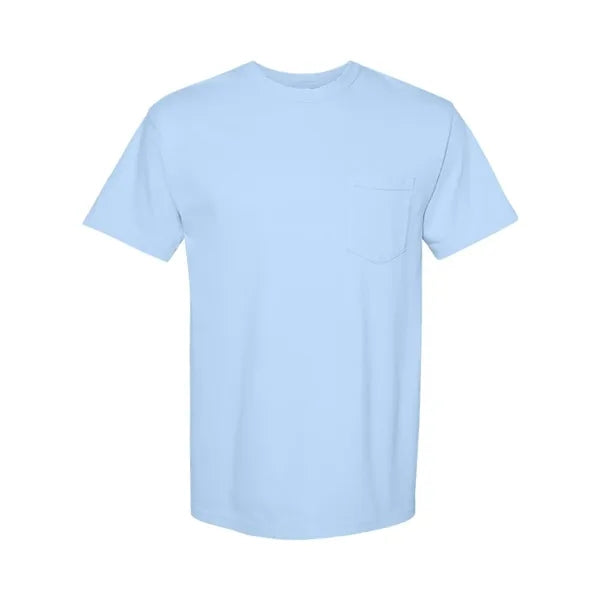 Heavyweight Ring Spun Pocket Tee