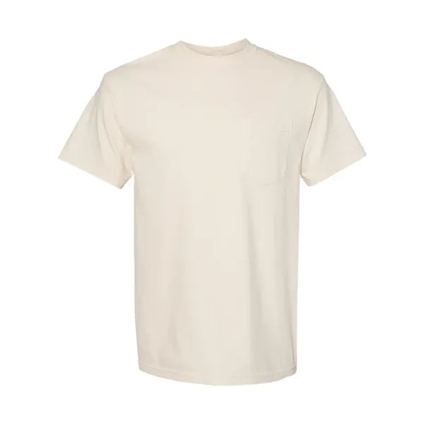 Heavyweight Ring Spun Pocket Tee