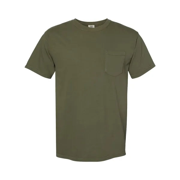 Heavyweight Ring Spun Pocket Tee