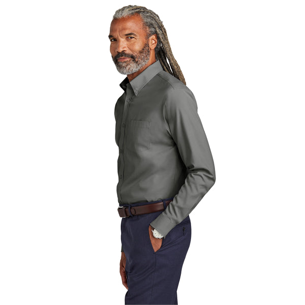 Wrinkle-Free Stretch Pinpoint Shirt