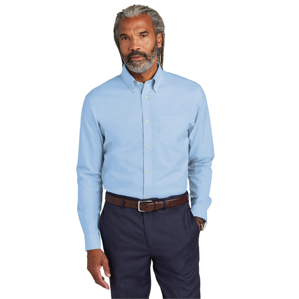 Wrinkle-Free Stretch Pinpoint Shirt