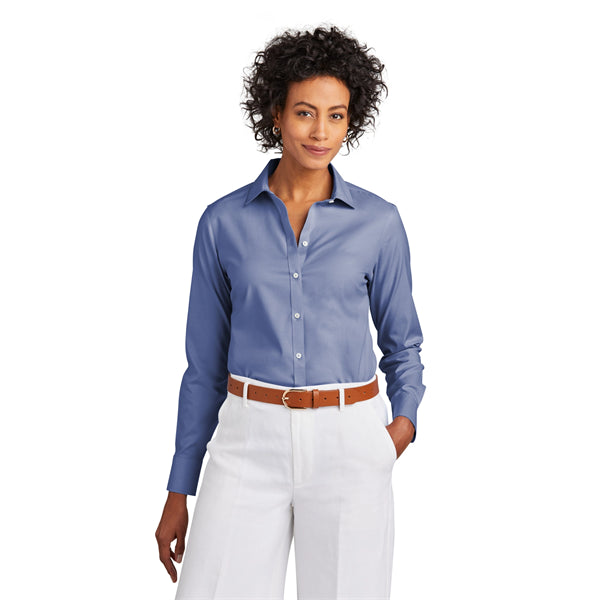 Women's Wrinkle-Free Stretch Pinpoint Shirt