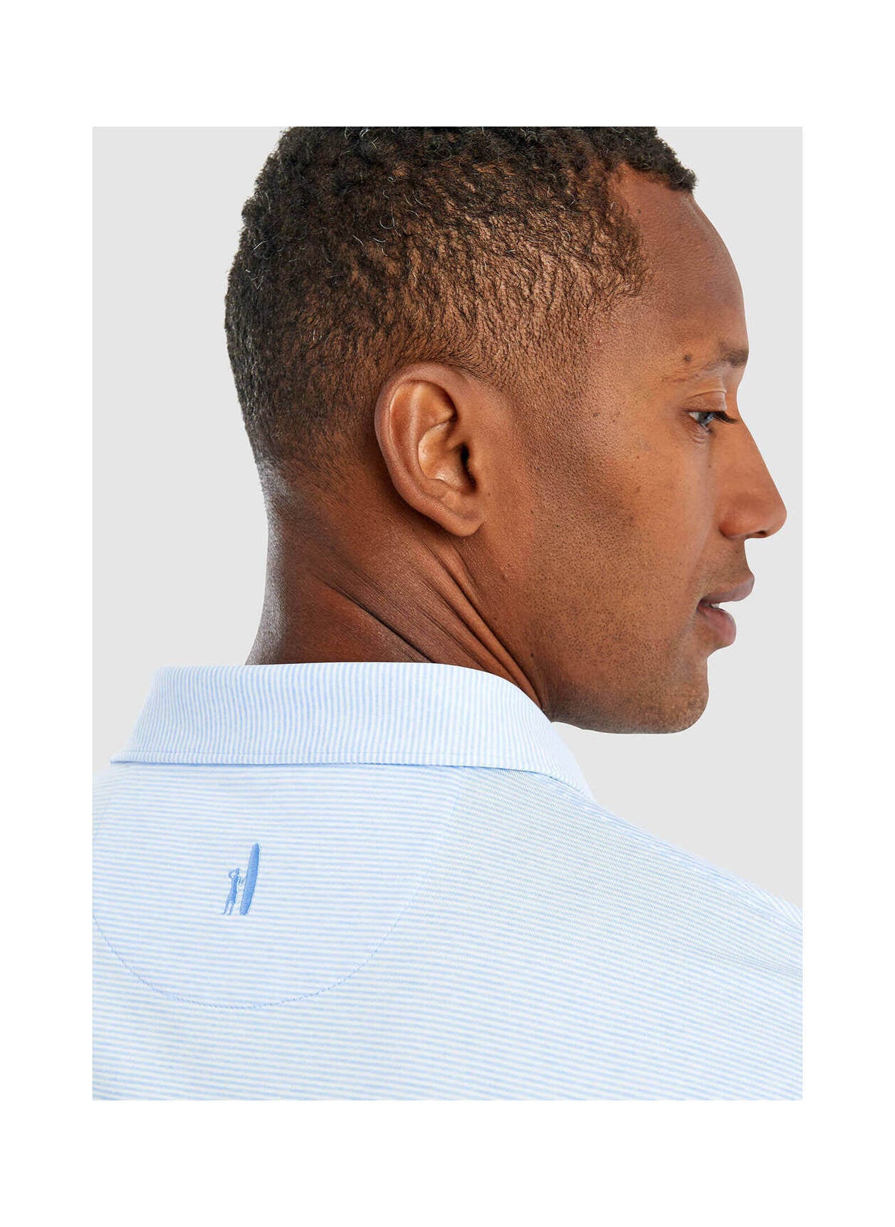 Men's Lyndon Striped Polo